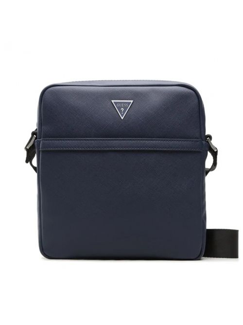 shoulder bag man blue GUESS | HMECSAP3158/BLU